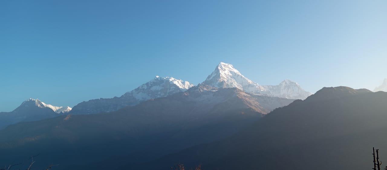 Annapurna South above the cirque